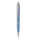 11081 Pix din aluminiu cu clip, finisaj metalic, cerneală albastră