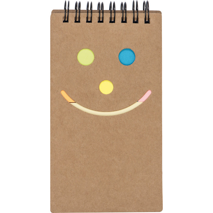 Notes adeziv 8,1cm × 15,2cm Smile face 20583