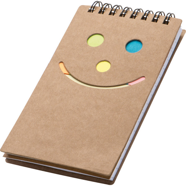 Notes adeziv 8,1cm × 15,2cm Smile face 20583