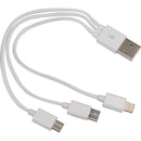 Cablu incarcator 3in1 20784