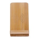 Suport de birou cu incarcator wireless, din bambus 21851