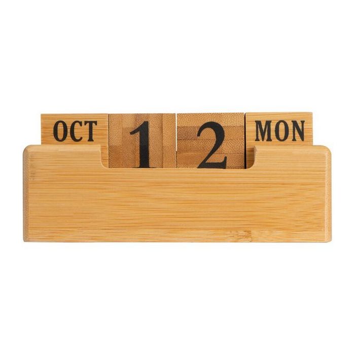 Calendar perpetuu din bambus 22263