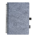 Caiet ~A5 15,3 × 21,2 cm cu coperta din pasla RPET 2374407