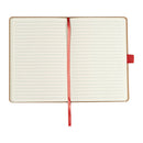 Caiet ~A5 14,3 × 21 cm cu coperta din bambus 23774