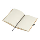 Caiet ~A5 14,3 × 21 cm cu coperta din bambus 23774