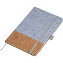 Caiet A5 coperta RPET si pluta 14,6 x 21,1 cm 2477703