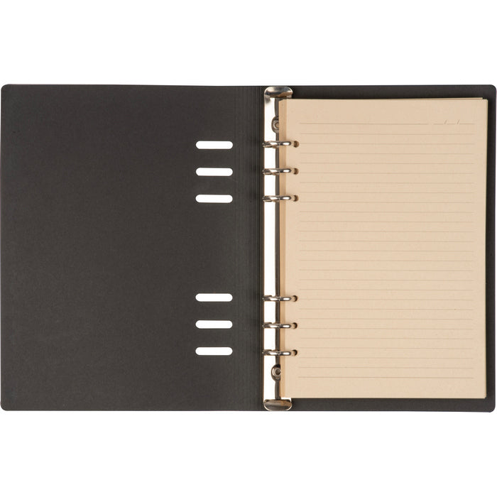 Caiet A5 organizer cu inele cu coperta din PU 16,7 x 23 cm 25253