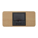 Ceas din lemn, cu incarcator wireless 31515