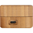 Casti audio in suport din bambus 32579