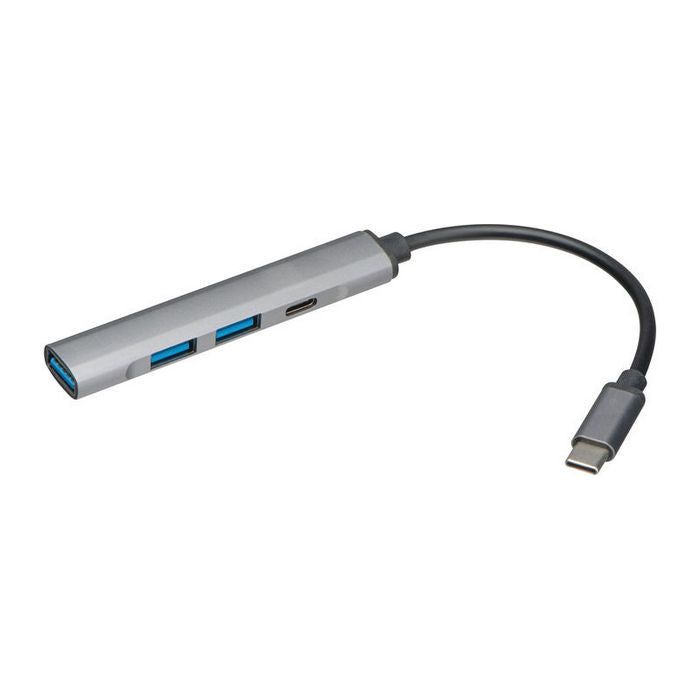 Hub USB din aluminiu reciclat 3385307