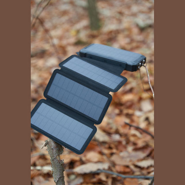 Baterie portabila 20000 mAh cu incarcare solara 3389903, PROMO*