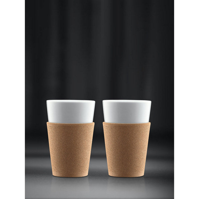 Set 2 cani din portelan 600 ml "Bistro"