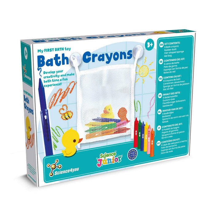Joc educativ pentru copii "Bath Crayons"