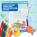 Joc educativ pentru copii "Bath Crayons"