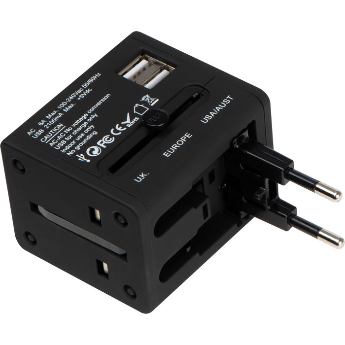 Adaptor de calatorie pentru priza cauciucat 40838