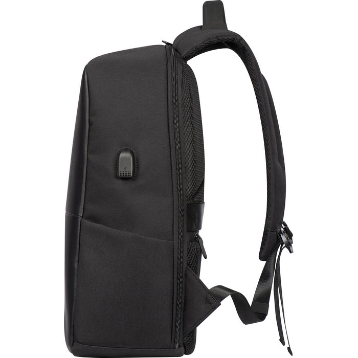 Rucsac laptop nylon + poliuretan, cu port USB 61299