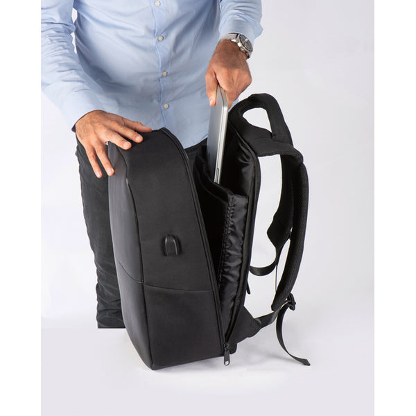 Rucsac laptop nylon + poliuretan, cu port USB 61299