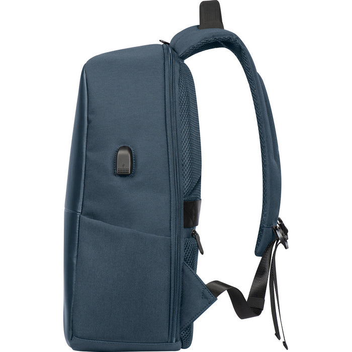 Rucsac laptop nylon + poliuretan, cu port USB 61299