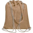 Sacosa / sac cu snur bumbac, reciclat, 140 g/m² 62543 37,5 x 42 x 0,3 cm