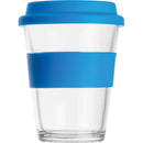 Pahar sticla cu manson si capac silicon 300 ml 62572