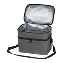 Geanta termoizolanta RPET cu 2 compartimente 62978