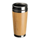 Set pahar si sticla bambus 62979