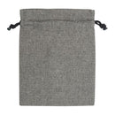 Sac mediu din bumbac reciclat cu snur 62981