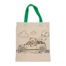 Sacosa bumbac, cu fermoar "Hackney" 48 x 40 x 15 cm