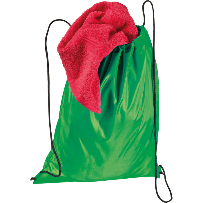 Sac cu snur poliester reciclat 64700
