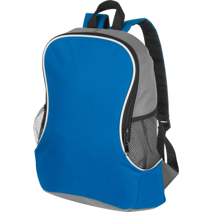 Rucsac poliester cu buzunare laterale 68933