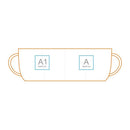 Cana ceramica de 300ml 80481