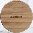 Borcan din sticla borosilicata cu capac din lemn de pin 82616