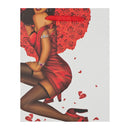 Sacosa hartie cadou cu cristal 83532 18 x 22,8 x 9 cm