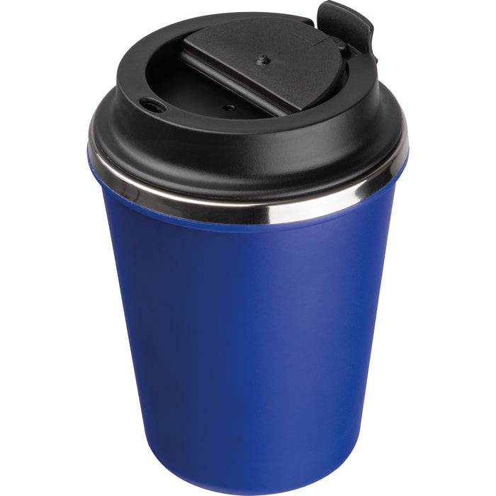 Pahar otel inoxidabil si plastic reciclat 350 ml 84962