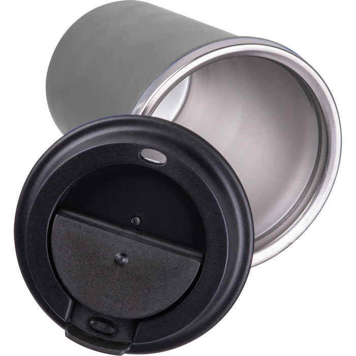 Pahar otel inoxidabil si plastic reciclat 350 ml 84962