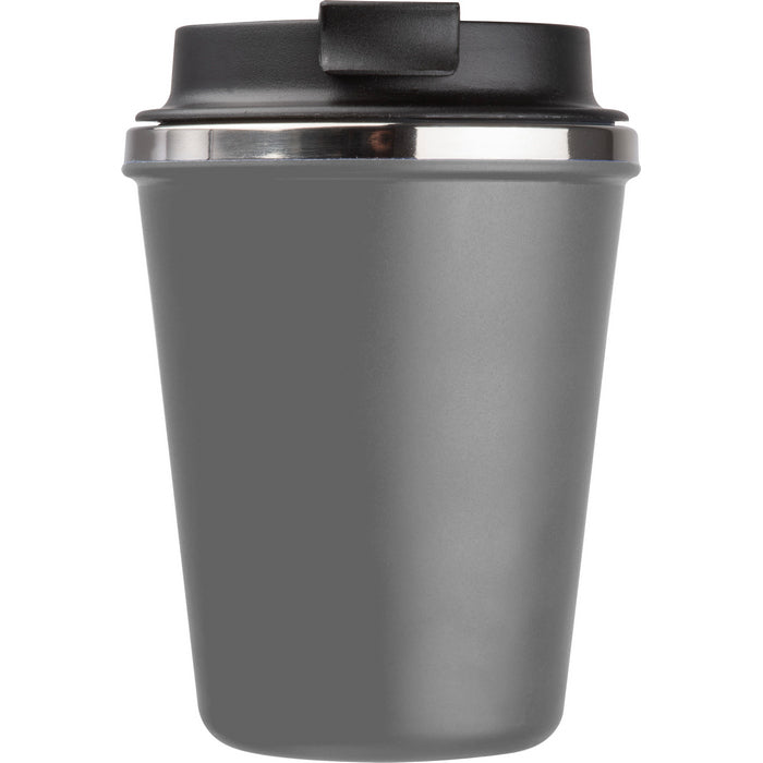 Pahar otel inoxidabil si plastic reciclat 350 ml 84962