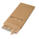 Cutie 12 creioane colorate "Croco"