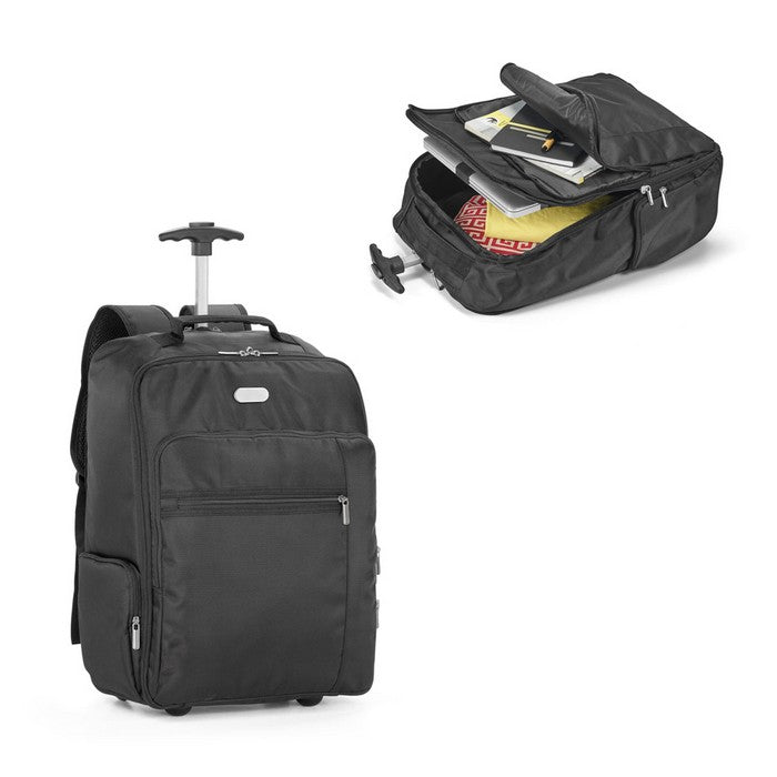 Rucsac / Troller cu compartiment laptop poliester "Avenir"