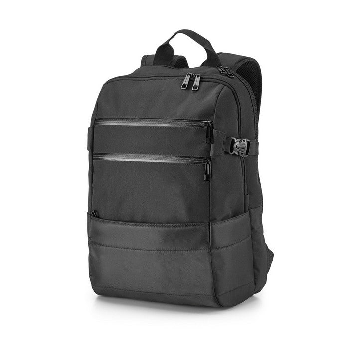 Rucsac laptop jacquard+poliester "Zippers"
