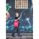 Sacosa bumbac reciclat si RPET 140 gr/m² MEXICO, 38 x 42 cm