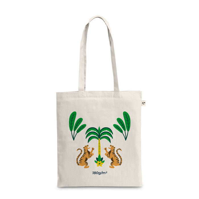 Sacosa bumbac reciclat 180 gr/m² BEJA, 38 x 42 cm