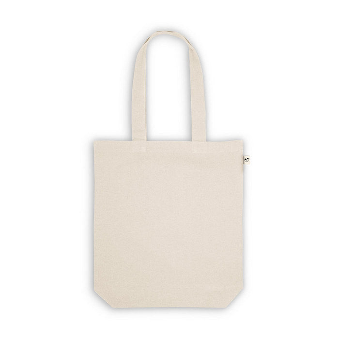 Sacosa bumbac reciclat si RPET 280 gr/m² HARBOR, 38 x 40 x 10 cm