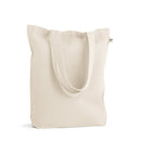 Sacosa bumbac reciclat si RPET 280 gr/m² HARBOR, 38 x 40 x 10 cm