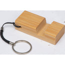 Breloc cu suport de telefon din bambus 92647