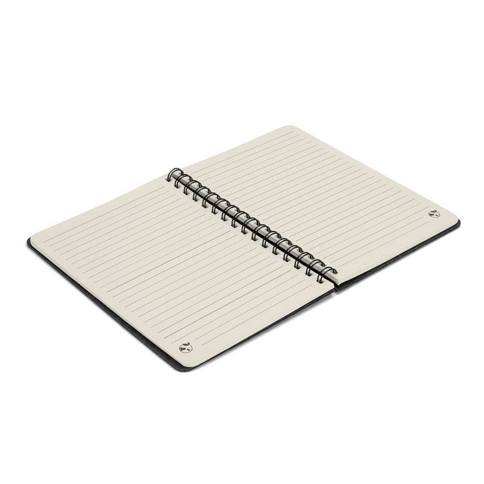 Caiet A5 15,5 x 21,9 cm cu spirala si coperta semi-dura RPET MISHIMA