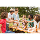 Desfacator de sticle din metal si lemn "Holz"