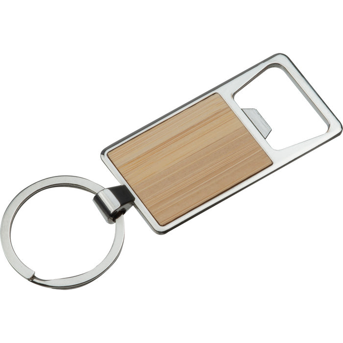 Breloc din bambus cu deschizator de sticle 9472713