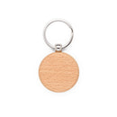 Breloc rotund din lemn de fag STEWIE ROUND