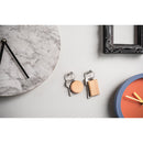 Breloc rotund din lemn de fag STEWIE ROUND