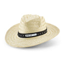 Palarie naturala de paie "Edward Poli"